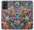 S4085 Cosmic Spaceship Psychedelic Art Case For Samsung Galaxy A52, Galaxy A52 5G