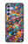 S4085 Cosmic Spaceship Psychedelic Art Case For Samsung Galaxy A54 5G