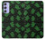 S4087 Cute Green Ghost Cartoon Pattern Case For Samsung Galaxy A54 5G