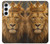 S4093 Royal Lion Portrait Artwork Case For Samsung Galaxy A55 5G