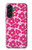 S4097 Pink Floral Seamless Pattern Design Case For Samsung Galaxy A56