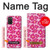 S4097 Pink Floral Seamless Pattern Design Case For Samsung Galaxy A03S