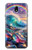S4084 Rainbow Ocean Wave Fantasy Case For Samsung Galaxy J7 (2018), J7 Aero, J7 Top, J7 Aura, J7 Crown, J7 Refine, J7 Eon, J7 V 2nd Gen, J7 Star