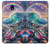 S4084 Rainbow Ocean Wave Fantasy Case For Samsung Galaxy J7 (2018), J7 Aero, J7 Top, J7 Aura, J7 Crown, J7 Refine, J7 Eon, J7 V 2nd Gen, J7 Star