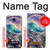 S4084 Rainbow Ocean Wave Fantasy Case For Samsung Galaxy J7 (2018), J7 Aero, J7 Top, J7 Aura, J7 Crown, J7 Refine, J7 Eon, J7 V 2nd Gen, J7 Star