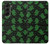 S4087 Cute Green Ghost Cartoon Pattern Case For Samsung Galaxy Z Fold 5