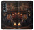 S4102 Vintage Skull Tavern Artwork Case For Samsung Galaxy Z Fold 4
