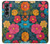 S4105 Vibrant Colorful Floral Pattern Case For Samsung Galaxy Z Fold 4