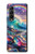S4084 Rainbow Ocean Wave Fantasy Case For Samsung Galaxy Z Fold 3 5G