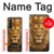 S4093 Royal Lion Portrait Artwork Case For Samsung Galaxy Z Fold 3 5G