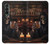 S4102 Vintage Skull Tavern Artwork Case For Samsung Galaxy Z Fold 3 5G