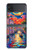 S4083 Colorful Painting Moonlit Venice City Case For Samsung Galaxy Z Flip 3 5G
