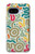 S4078 Abstract Colorful Doodle Pattern Case For Google Pixel 9a