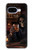 S4102 Vintage Skull Tavern Artwork Case For Google Pixel 9a