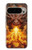 S4090 Epic Fire Dragon Fantasy Illustration Case For Google Pixel 9 Pro