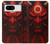 S4099 Mystic Red Demon Illustration Case For Google Pixel 8