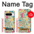 S4078 Abstract Colorful Doodle Pattern Case For Google Pixel 8 pro