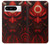 S4099 Mystic Red Demon Illustration Case For Google Pixel 8 pro