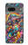 S4085 Cosmic Spaceship Psychedelic Art Case For Google Pixel 7a