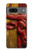 S4098 Span Bull Carved Artwork Case For Google Pixel 7a