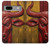 S4098 Span Bull Carved Artwork Case For Google Pixel 7a
