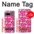 S4097 Pink Floral Seamless Pattern Design Case For Google Pixel 7