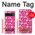 S4097 Pink Floral Seamless Pattern Design Case For Google Pixel 7 Pro