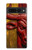 S4098 Span Bull Carved Artwork Case For Google Pixel 7 Pro