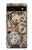 S4100 Vintage Scientific Discovery Collage Case For Google Pixel 6a