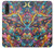 S4085 Cosmic Spaceship Psychedelic Art Case For LG Velvet