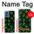 S4087 Cute Green Ghost Cartoon Pattern Case For Motorola Moto G Play 4G (2024)
