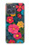 S4105 Vibrant Colorful Floral Pattern Case For Motorola Moto G Power (2025,2026)