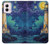 S4092 Moonlit Lighthouse Coastal Painting Case For Motorola Moto G Power 5G (2024)