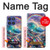 S4084 Rainbow Ocean Wave Fantasy Case For Motorola Moto G Stylus 5G (2025,2026), Edge 60 Stylus