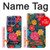 S4105 Vibrant Colorful Floral Pattern Case For Motorola Moto G Stylus 5G (2025,2026), Edge 60 Stylus
