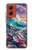 S4084 Rainbow Ocean Wave Fantasy Case For Motorola Moto G Stylus 5G (2024)