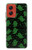 S4087 Cute Green Ghost Cartoon Pattern Case For Motorola Moto G Stylus 5G (2024)