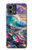 S4084 Rainbow Ocean Wave Fantasy Case For Motorola Moto G Stylus 5G (2023)