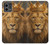 S4093 Royal Lion Portrait Artwork Case For Motorola Moto G Stylus 5G (2023)