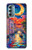 S4083 Colorful Painting Moonlit Venice City Case For Motorola Moto G Stylus 5G (2022)