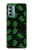 S4087 Cute Green Ghost Cartoon Pattern Case For Motorola Moto G Stylus 5G (2022)