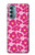 S4097 Pink Floral Seamless Pattern Design Case For Motorola Moto G Stylus 5G (2022)