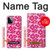 S4097 Pink Floral Seamless Pattern Design Case For Motorola Moto G Power (2023) 5G