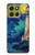 S4092 Moonlit Lighthouse Coastal Painting Case For Motorola Moto G86