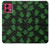 S4087 Cute Green Ghost Cartoon Pattern Case For Motorola Moto G84