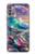 S4084 Rainbow Ocean Wave Fantasy Case For Motorola Moto G30, G20, G10