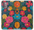 S4105 Vibrant Colorful Floral Pattern Case For Motorola Moto G30, G20, G10