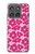 S4097 Pink Floral Seamless Pattern Design Case For Motorola Edge (2025)