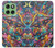 S4085 Cosmic Spaceship Psychedelic Art Case For Motorola Edge 60