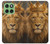 S4093 Royal Lion Portrait Artwork Case For Motorola Edge 60